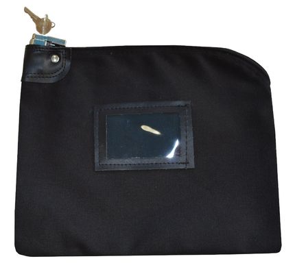 De stofdichte Nylon de Ritssluitingsbank van 70D doet In reliëf makend Logo Zippered Coin Purse in zakken