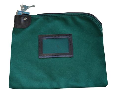 De stofdichte Nylon de Ritssluitingsbank van 70D doet In reliëf makend Logo Zippered Coin Purse in zakken