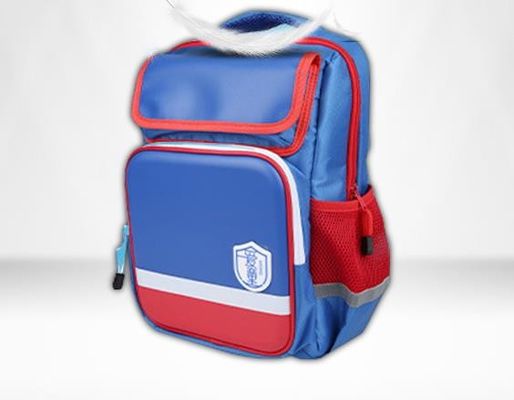 Schockproof school waterdicht rugzak zak 600D polyester nylon pu leer school rugzak zak waterdicht verminderen van stress Reflectieve bescherming zijkant hebben waterbeker zak