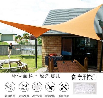 Van het ultraviolette van de de Zonschaduw Bewijs de Openluchtstrand Waterdichte Tent 210D