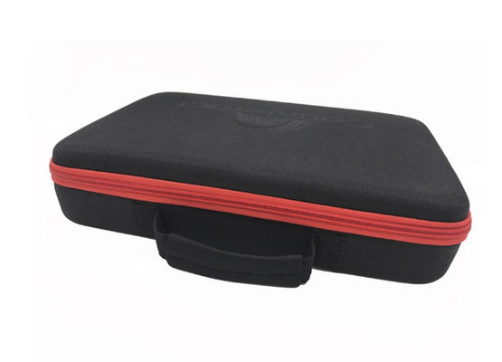 Zwarte Kleuren900d Polyester EVA Hard Shell Case Hand die Rubberflard draagt