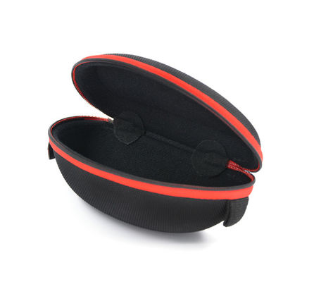 De zwarte 1680D-Druk van Polyestereva sunglasses case custom logo