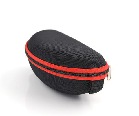 De zwarte 1680D-Druk van Polyestereva sunglasses case custom logo