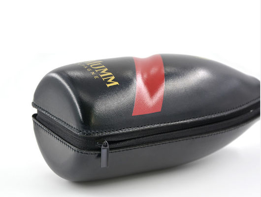 Pu Leer600d Polyester EVA Hard Cases Wine Packing met Riem