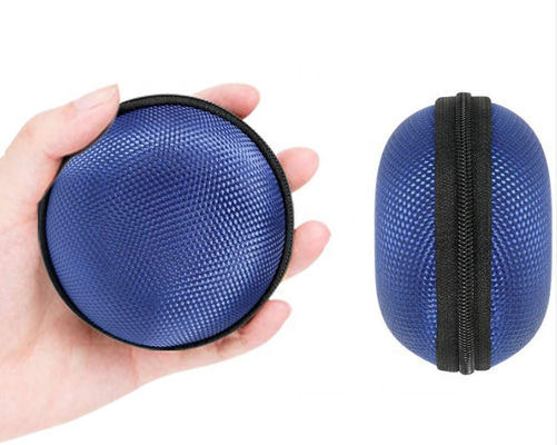 Ritssluiting 75 Graad EVA Hard Cases Storage Earphones van Bulekleuren