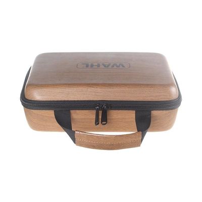 Stofdichte Schokbestendige het Leeroppervlakte van EVA Storage Case Wood Grain Pu