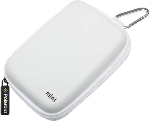 Witte Kleur In reliëf gemaakte Beschermende de Polyesterritssluiting van EVA Camera Case 600D
