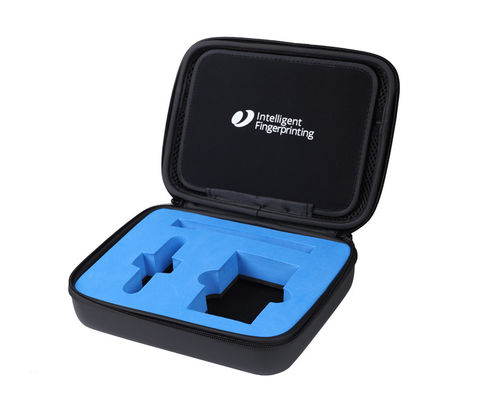 Zipper 3 Grijze rits met metaal trekker EVA Elektronische behuizing Eva Gevormde behuizing Logo Print Duurzame beschermende opslagoplossing