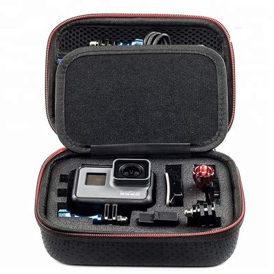 Draagbaar Drukbewijs 5mm EVA Camera Case Diamond Plaid-Oppervlakte