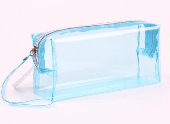 Hard Plastic het Potloodgeval van EVA Transparent Pen Pouch Pvc met Compartimenten