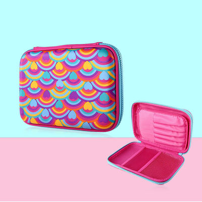 Custom EVA Potlood Hoesje Draagbaar Ritsontwerp Lichtgewicht Duurzaam Herbruikbaar Eco-vriendelijke Kantoorbenodigdheden Opbergtas voor Kinderen en Studenten