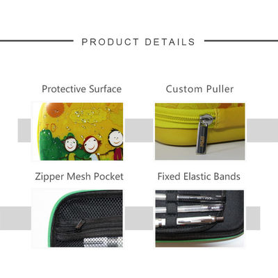 Pantonekleur EVA Pencil Case With Zipper