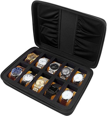 Hand - gemaakte de Inzamelingsdoos van Spandex EVA Watch Case Embossing Logo