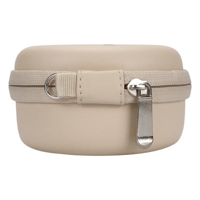 OEM ODM Gesloten de Ritssluiting van de het Leeroppervlakte van EVA Watch Case Pu van de Fluweelvoering