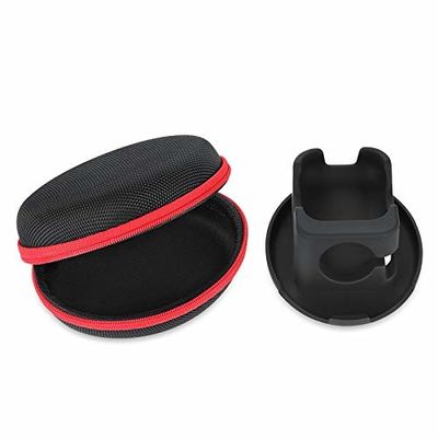 Draagbaar Pu Leer EVA Watch Case Crush Proof voor Apple Airpods