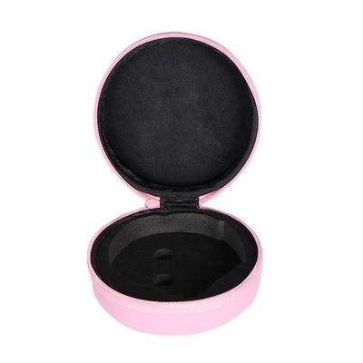 Roze Spandex Pu Harde EVA Luxury Watch Travel Case voor Mannen Vrouwen