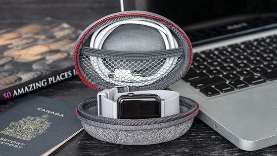 De draagbare Lichtgewichtduim van EVA Watch Case Polyester 4.25*2.5*1.5