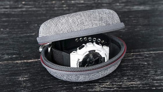 De draagbare Lichtgewichtduim van EVA Watch Case Polyester 4.25*2.5*1.5