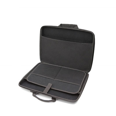 Zwarte PU leer EVA schokbestendig laptop hoesje voor Macbook Air EVA Zwarte PU leer schokbestendig EVA beschermende laptop hoesje tas