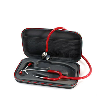 Compacte en lichtgewicht medische EHBO-kit, rood zwart 22 x 18 x 12,5 cm, essentieel voor kantoor, industrie en buitengebruik