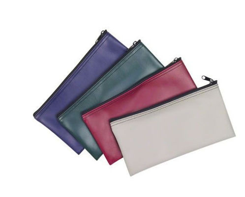 Aanpasbare bankzakjes met rits, verkrijgbaar in verschillende maten, gemaakt van PVC en leer, geschikt voor contante storting