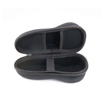 Lichte EVA-hardkasten met riemband en metalen ritstrekken die opslag bieden voor scheerapparaat en accessoires