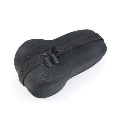 Lichte EVA-hardkasten met riemband en metalen ritstrekken die opslag bieden voor scheerapparaat en accessoires