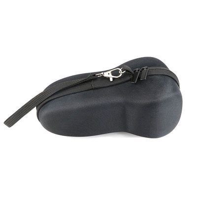 Lichte EVA-hardkasten met riemband en metalen ritstrekken die opslag bieden voor scheerapparaat en accessoires