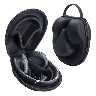 OEM Stofdichte EVA Earphone Carrying Case Multispandex Oppervlakte