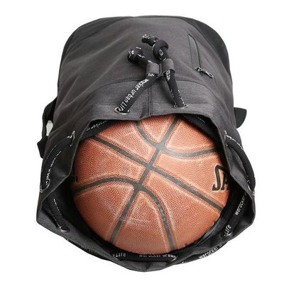 OEM ODM 210D Nylon Stylish Waterproof Laptop Ruimtas Voor College Waterproof Draadstreng Sluiting Ruimtassen Tassen Met Top Cotton touw Gesloten
