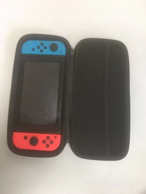 Nintendo-het Fluweelpu van Schakelaarspelen Leer EVA Travel Case Dustproof
