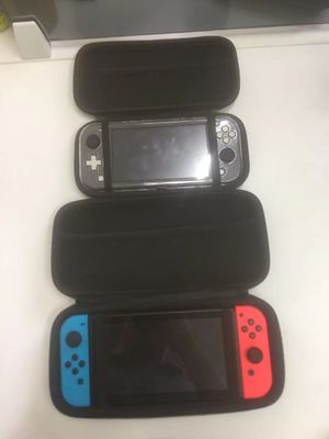 Nintendo-het Fluweelpu van Schakelaarspelen Leer EVA Travel Case Dustproof