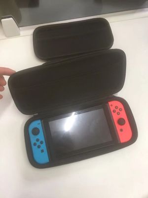 De het Metaalritssluiting van de fluweelvoering trekt EVA Travel Case For Switch Lite