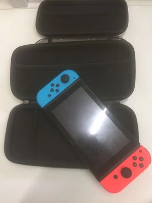 De het Metaalritssluiting van de fluweelvoering trekt EVA Travel Case For Switch Lite