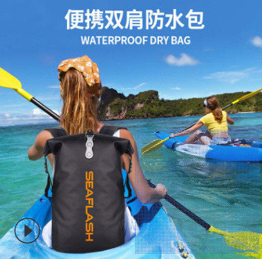 IP65 Waterdicht PVC-doek Strandtasje Rugzak Amazon Warm verkoop Fabriek Buitenwaterdicht Wandelen Zwemmen Strandtas
