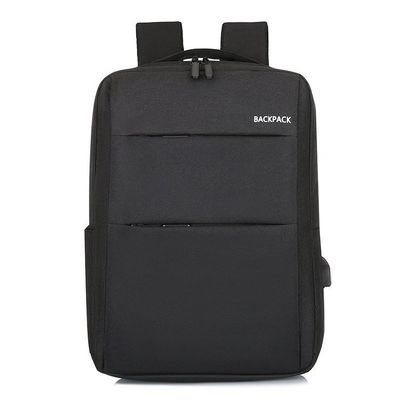 4 kleuren Facultatieve Nylon Waterdichte Laptop Rugzak met USB-Lader