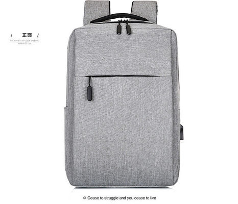 Ritssluiting twee in eigen zak steekt Waterdichte Nylon USB-Laptop Rugzak