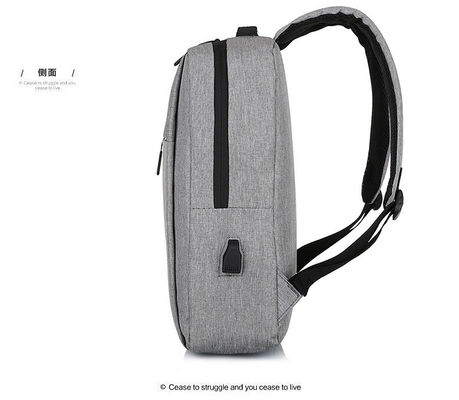 Groothandel Fabriek Outdoor Nylon Waterproof Laptop Backpack Zipper Closure Nylon Waterproof Laptop Backpack Met USB Interface