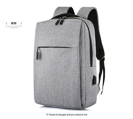 Groothandel Fabriek Outdoor Nylon Waterproof Laptop Backpack Zipper Closure Nylon Waterproof Laptop Backpack Met USB Interface