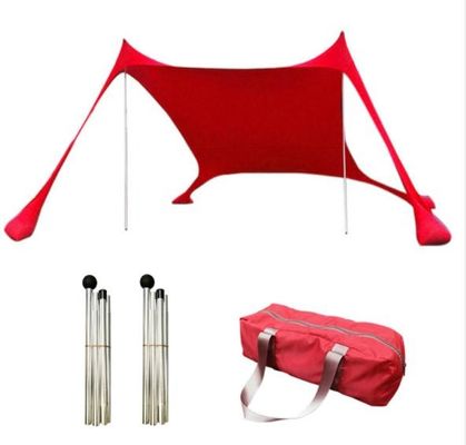 Tent van het het Zonneschermstrand van UPF 50+ 180GSM Lycra de Openlucht