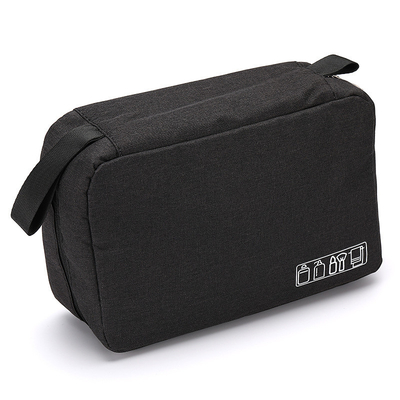 De Stoffentoiletry van de reis600d Polyester de Make-upopslag van de Waszak met Voering 210D