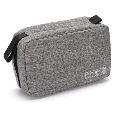 De Stoffentoiletry van de reis600d Polyester de Make-upopslag van de Waszak met Voering 210D