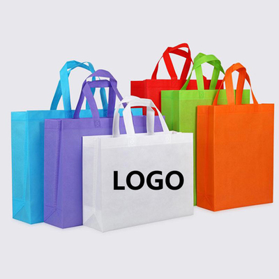 Gerecycleerde Tote Non Woven Fabric Shopping-Aangepast Zak Opnieuw te gebruiken met Embleem