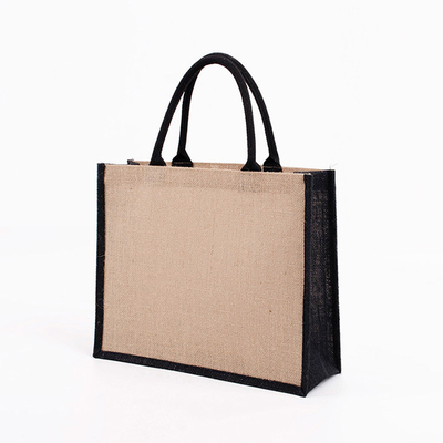 De Jute van de lamineringsjute het Winkelen PE van Kruidenierswinkeltote bags Opnieuw te gebruiken Deklaag
