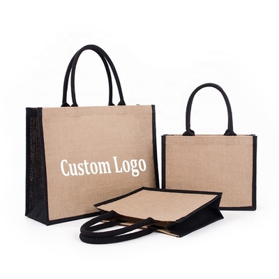 Recycleer Duidelijk Organisch Katoenen Canvas Tote Bag Reusable Custom Printed met Embleem