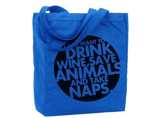 Het winkelen Vliegtuig Natuurlijke Katoenen Kruidenierswinkelzak Promotietote bag