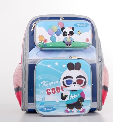 De afneembare Plastic van de de Polyesterrugzak van de Uitwisselingsritssluiting 600D Schooltassen van EVA DIY voor Chilrden